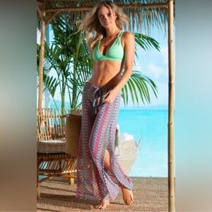 Becca crochet swim cover pants